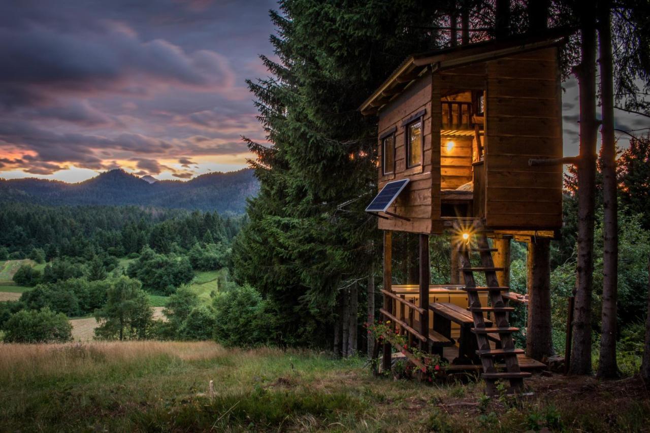 Tree House Gorski Lazi Trsce Dış mekan fotoğraf