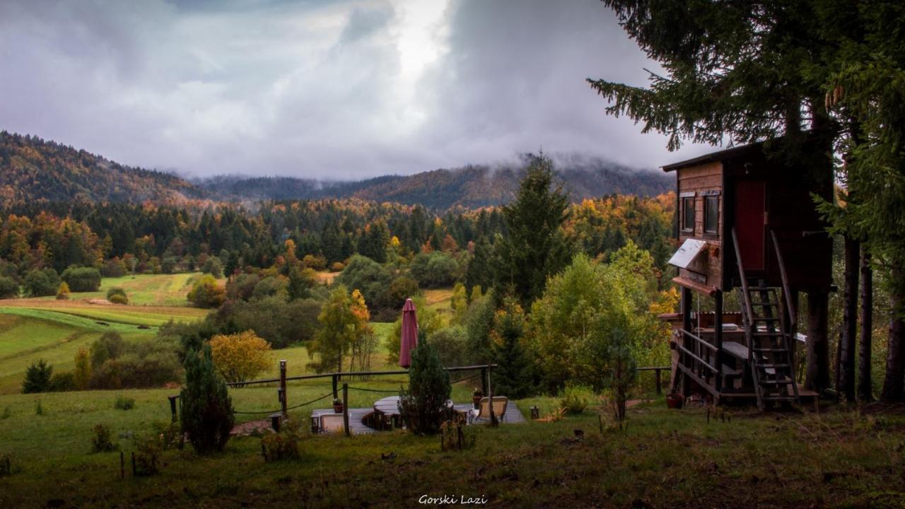 Tree House Gorski Lazi Trsce Dış mekan fotoğraf